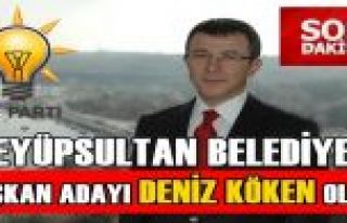 AK Parti Eyüp Belediye Başkan Adayı Deniz Köken...