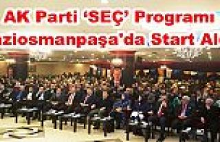 AK Parti ‘SEÇ’ Programı Gaziosmanpaşa'da Start...