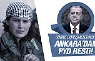 Ankara'dan Suriye görüşmelerinde PYD resti!