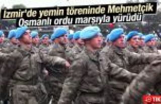 Askerler Osmanlı ordu marşıyla yürüdü: Dillerde...