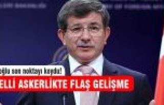 Başbakan Davutoğlu bedellide son noktayı koydu