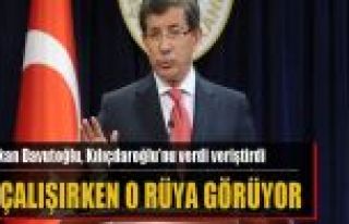 Başbakan Davutoğlu: Kılıçdaroğlu sussun, aklına...