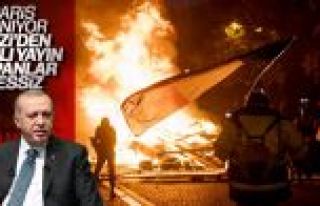 Başkan Erdoğan: Paris yanıyor dünya sessiz