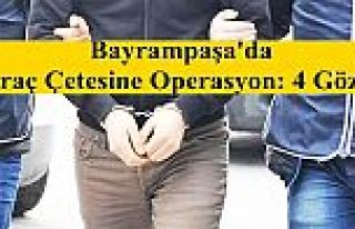 Bayrampaşa'da Haraç Çetesine Operasyon: 4 Gözaltı
