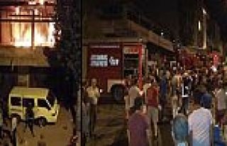 Bayrampaşa'da yangın paniği