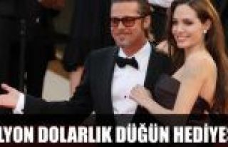 Brad Pitt‘den Angelina Jolie‘ye milyon dolarlık...