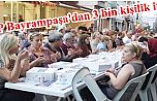CHP Bayrampaşa'dan 3 bin kişilik iftar