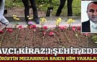 Cinayet zanlısı, terörist Şafak Yayla'nın mezarı...