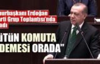 Cumhurbaşkanı Erdoğan, AK Parti Grup Toplantısı’nda...