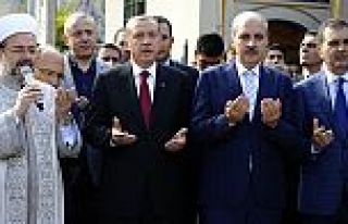 Cumhurbaşkanı Erdoğan Eyüp'te