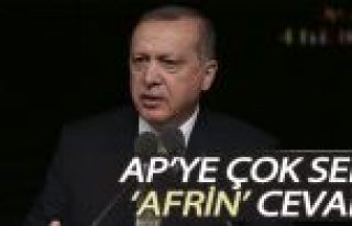 Cumhurbaşkanı Erdoğan: İşimiz bitmedikçe Afrin'den...