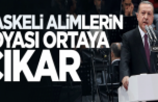 Cumhurbaşkanı Erdoğan: Maskeli alimlerin foyaları...