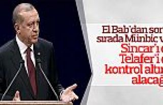 Cumhurbaşkanı Erdoğan: Münbiç’e doğru gideceğiz