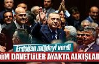 Cumhurbaşkanı Erdoğan'dan muhtar ve koruculara...