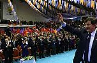 Davutoğlu AK Parti İstanbul kongresinde konuştu
