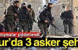 Diyarbakır Sur'da çatışma çıktı: 3 asker şehit
