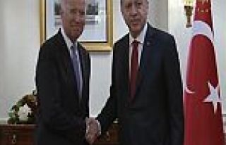 Erdoğan ABD Başkan Yardımcısı Biden ile görüştü