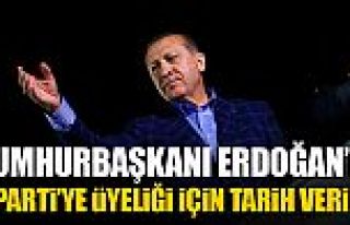 Erdoğan AK Parti'ye ne zaman üye olacak? Bozdağ...