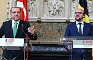 Erdoğan Belçika Başbakanı'nı fena bozmuş