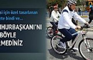Erdoğan, Cumhurbaşkanlığı Türkiye Bisiklet Turu'nda...