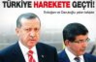 Erdoğan ve Davutoğlu yakından takipte