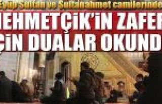 Eyüp Sultan ve Sultanahmet Camii'nde Mehmetçiğin...