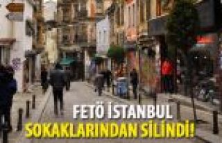 FETÖ İstanbul sokaklarından silindi