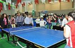Gaziosmanpaşa Belediyesi Masa Tenisi Okulu açıldı
