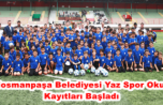 Gaziosmanpaşa Belediyesi Yaz Spor Okulları Kayıtları...