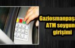 Gaziosmanpaşa'da ATM soygunu girişimi