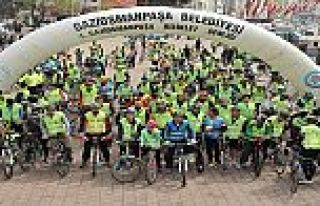 Gaziosmanpaşa'da Bisiklet Şenliği Renkli Görüntülere...