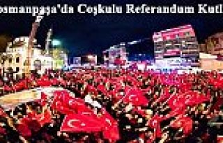 Gaziosmanpaşa'da Coşkulu Referandum Kutlaması