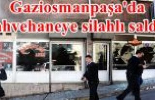 Gaziosmanpaşa'da kahvehaneye silahlı saldırı
