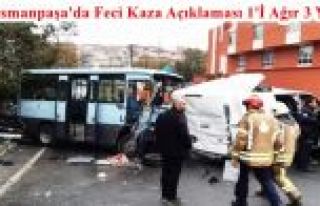 Gaziosmanpaşa'da minibüs devrildi: 1'i ağır, 3...