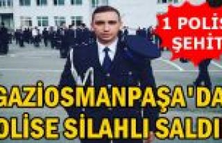 Gaziosmanpaşa'da polise silahlı saldırı: 1 polis...