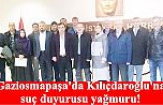 Gaziosmapaşa'da Kılıçdaroğlu'na suç duyurusu...