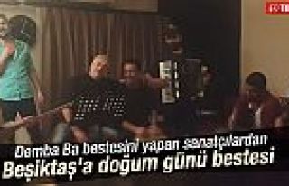 Hakan Altun'dan Beşiktaş'a doğum günü bestesi