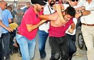 HDP'lilere polisten sert müdahale!