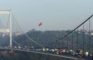 İkinci sınıf araçlar Fatih Sultan Mehmet Köprüsü'nü...