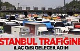İstanbul trafiğini rahatlatacak çözüm!