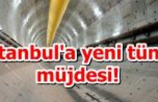 İstanbul'a yeni tünel müjdesi!