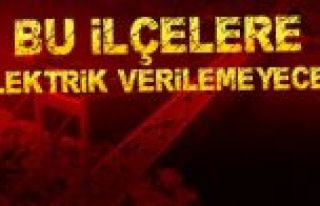 İstanbul'da 6 ilçeye elektrik verilmeyecek!