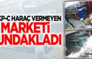 İstanbul'da Haraç vermeyen market kundaklandı