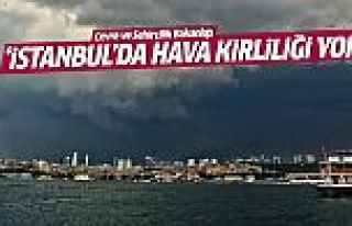 ''İstanbul'da hava kirliliği yok''