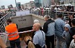 İstanbul'da metroda intihar girişimi