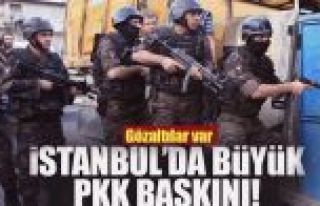 İstanbul'da terör örgütü PKK'ya operasyon: 12...