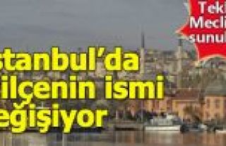İstanbul'un Eyüp ilçesinin adı değiştiriliyor