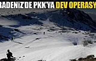 Karadeniz dağlarında PKK operasyonu