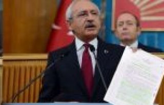 Kılıçdaroğlu, Davutoğlu'nun istediği belgeleri...