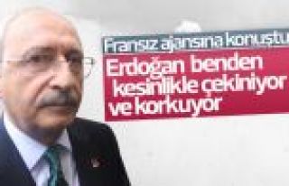 Kılıçdaroğlu: Erdoğan benden korkuyor